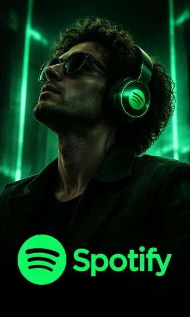 Arte ilustrativa Spotify